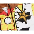 thumbnail image 5 of Disney Pixar Toy Story Men's I Am Woody The Cowboy Sheriff Costume Adult Sweatshirt Zip Hoodie, 5 of 7