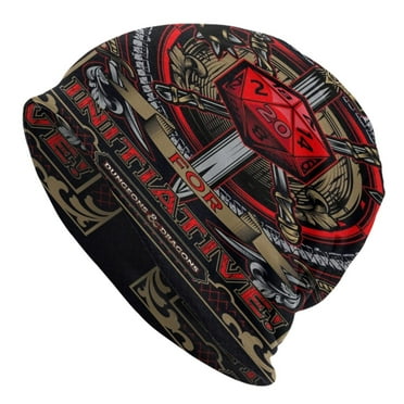 DND Dungeons And Dragons Beanie Hat Cap 3D Print Soft Slouchy Beanies Hat