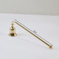 thumbnail image 6 of Yesbay Candle Extinguisher Elegant Bell Shaped Wick Cover Metal Candle Stopper Rust-proof Extinguishing Tool with Short And Long Length Options for Aromatherapy Candles, 6 of 8