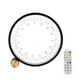 thumbnail image 4 of Lámpara de mesa para dormitorio, lámpara de mesita de noche, regalo navideño moderno, lámpara minimalista con anillos circulares de metal, lámpara de A, 4 of 10