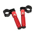 thumbnail image 2 of Piezas de modificación para reposapiés de motocicleta, pedales plegables, accesorios de 8 mm Rojo, 2 of 9