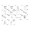 thumbnail image 5 of 34"x 72" Shower Doors, Semi-Frameless Hinged Clear Glass Shower Doors with Mounting Hardware and Single Handle, Modern Bypass Shower Enclosure Bathroom Doors in Chrome Finish, 5 of 7