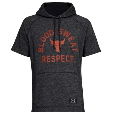 Under armour project rock top respect hoodie