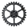 thumbnail image 1 of 1Pcs Roue d'Engrenage Steampunk Vintage Décoration Hexagonale Maison Noir Mdf 9.4 Pouces, 1 of 8