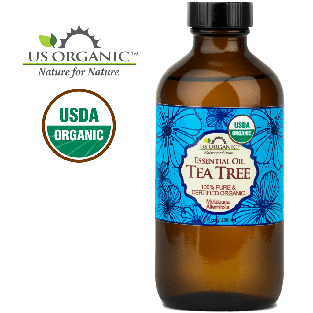 US Organic Tea Tree Essential Oil, 100% Pure Certified USDA