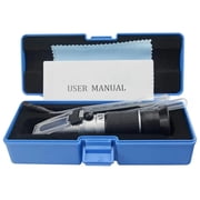 3-in-1 Honey Refractometer Honey Moisture Brix Baume 58-90% Brix Scale Range Honey Water Tester