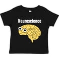 thumbnail image 3 of Inktastic Neuroscience Brain White Text Boys or Girls Toddler T-Shirt, 3 of 5