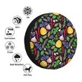 thumbnail image 4 of Susaid Herbs And Spices Print Tire Covers,Waterproof Anti-UV Snow Sun Rain Tire Covers for RV,Truck, SUV, Trailer, Camper-14 inch, 4 of 6