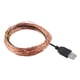 thumbnail image 5 of Luz De Alambre De Cobre USB, 10 Metros, 100 Luces LED De Hadas, Fáciles De Moldear, Luces De Cadena Alimentadas Por USB Con Aislamiento Seguro Para Decoración De Dormitorio,, 5 of 8