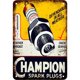 thumbnail image 1 of Placa Metal Vintage Enchufe Pintura Hierro Rectangular Del 30x40cm, 1 of 9
