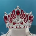 thumbnail image 4 of BQBQERT Delicate Crystal Crowns for Women Stylish Tiaras with Embellishments, 4 of 18