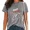 B-Grey, variant on UNISHE Womens Easy Cowboy Bull Riding Print T Shirts Washed Rodeo Western Graphic Tee Casual Streetwear Tops Gray, M