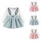 thumbnail image 4 of Odeerbi Vestido Mono Conejito Niña Falda Tirantes Algodón Bebé Vestido Princesa Tirantes Manga Larga, 4 of 4