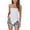 White-#003, variant on Strapless Tube Tops Sleeveless Smocked Ruffle Bandeau Tops Summer Flowy Elastic Trim Backless Cute Tunic Top,White S
