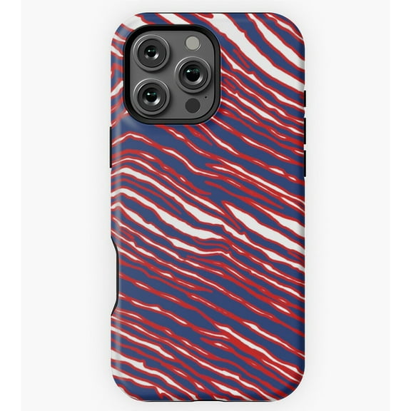 Buffalo ZigZag Pattern GA066 Phone Case for iPhone 11 to 17 Pro Max