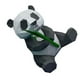 thumbnail image 2 of 1 modelo de papel 3D de panda y bambú, adorno decorativo moldeado a mano, juguete geométrico de origami (papel de cartulina)., 2 of 7