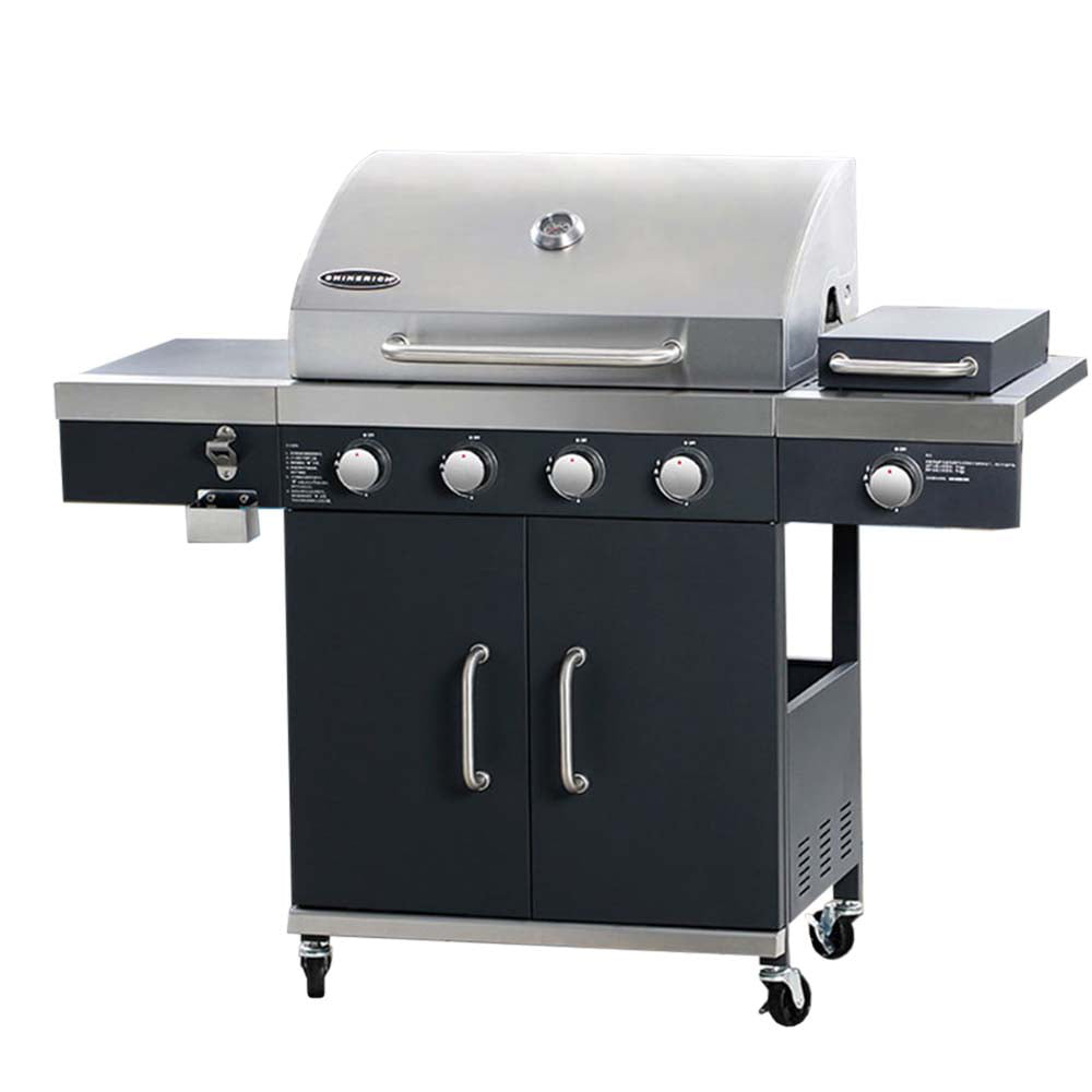 GASMATE Gas BBQ Grill Portable Outdoor Camping Propane Stainless Steel Barbecue 
