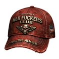 thumbnail image 1 of Gorra de poliéster de la serie Old Club Cynical, con estampado sublimado desgastado y diseño de metal alado/llave inglesa, ideal para el uso diario informal, 1 of 3