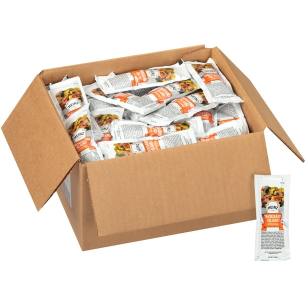 Single pack salad dressing