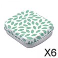 thumbnail image 1 of Caja de Lata con Bisagras de Metal Soledad 6 Piezas para Dulces y Almacenamiento, 1 of 9