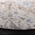 thumbnail image 2 of SAFAVIEH Expression Charlene Abstract Area Rug, Ivory/Blue, 6' x 6' Round, 2 of 5