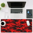 thumbnail image 2 of Camouflage Print Gaming Mouse Pad,Large Non-Slip Thick Stitched Edge Mouse Mat for Home Office Gaming Keyboard Desk Pad (35.4 x 15.7 Inches), 2 of 6