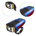 thumbnail image 3 of Luz de bicicleta multifunción ciclo cabeza luz 1200 mAh para ciclismo de montaña de carretera Sywqhk Accesorios para bicicletas, 3 of 4