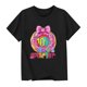 thumbnail image 3 of Blusas y camisas de manga corta con cuello redondo, moda de verano y primavera, para niños, cuello redondo, manga corta, temporada escolar, camiseta estampada, blusa de poliéster para niños, 3 of 5