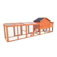 thumbnail image 6 of Aukfa 112" Large Chicken Coop Wood Chicken Run Cage, 6 of 10