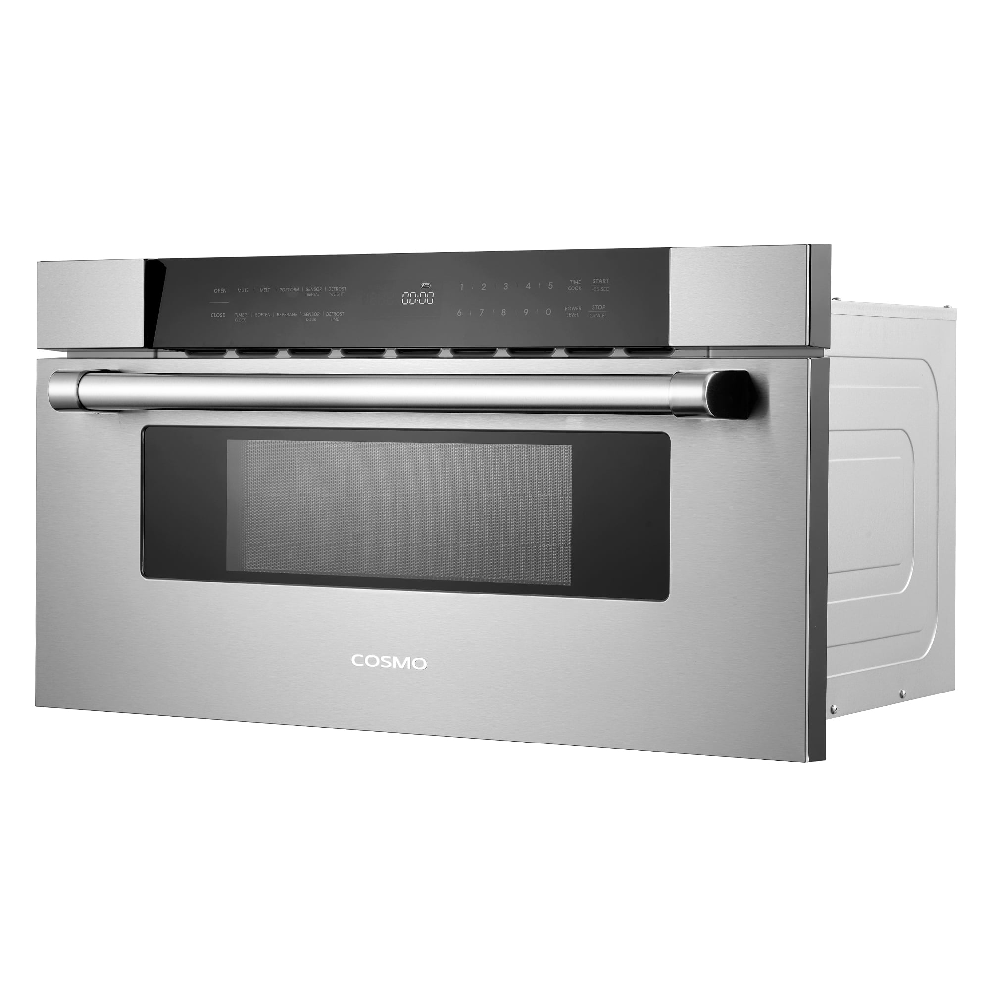 Cosmo 30 in. Haven Collection 1.2 cu. ft. Built-in Microwave Drawer, Touch Controls, Stainless Steel
