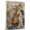 Afghan Hound, variant on Irish Wolfhound Dog Stretched Canvas Size 8x12 – Funny Irish Wolfhound Dog Canvas Wall Decor, Funny Dog Wall Art for Cello Room