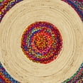 thumbnail image 5 of SAFAVIEH Cape Cod Keeleigh Geometric Area Rug, Ivory/Red, 4' x 4' Round, 5 of 5