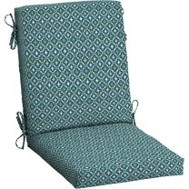 Outdoor Dining Chair Cushion, 20 x 20, Rain-Proof, Fade Resistant, Alana Tile