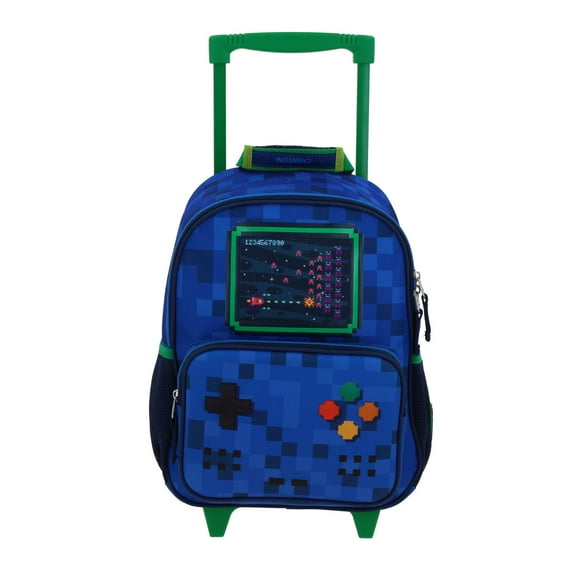 Mochila Chica Chenson Con Ruedas Escolar Kinder Gamer GALAGA CO70339-9