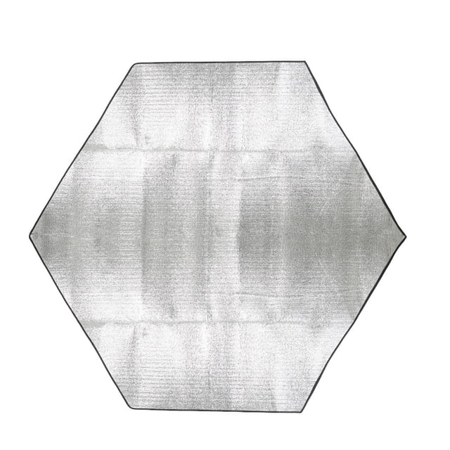 Greeniant Almohadilla hexagonal a prueba de humedad: liviana y duradera para aventuras al aire libre Cojín grande y grueso carpas