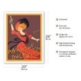 thumbnail image 2 of Absinthe Ducros Fils - Vintage French Advertising Poster by Leonetto Cappiello c.1901 - Fine Art Matte Paper Print (Unframed) 20x26in, 2 of 4