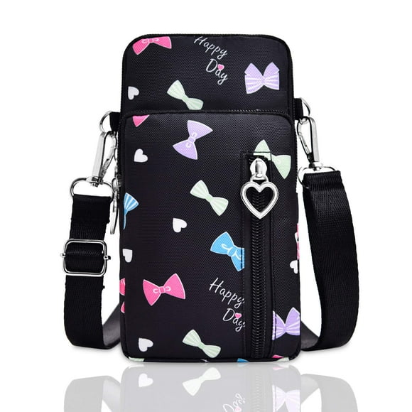 BIAOTIE Bolsos cruzados pequeños y ligeros para teléfono celular, bolsa de viaje, bolso de hombro para mujer