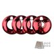 thumbnail image 4 of For DIO 50 AF54 AF55 AF24 JOG 50 Vino 5AU Motorcycle Scooter Chrome Wheel Cover 10-Inch Drum Brake Wheel Protective Cover, 4 of 5
