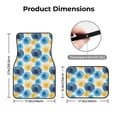 thumbnail image 4 of Daiia Circular Printed Car Floor Mats Set of 4, Durable Non Slip Auto Floor Carpet, Car Interior Carpets Proof Foot Pads Anti-Slip Cushion Automoetive Accessories, 4 of 6