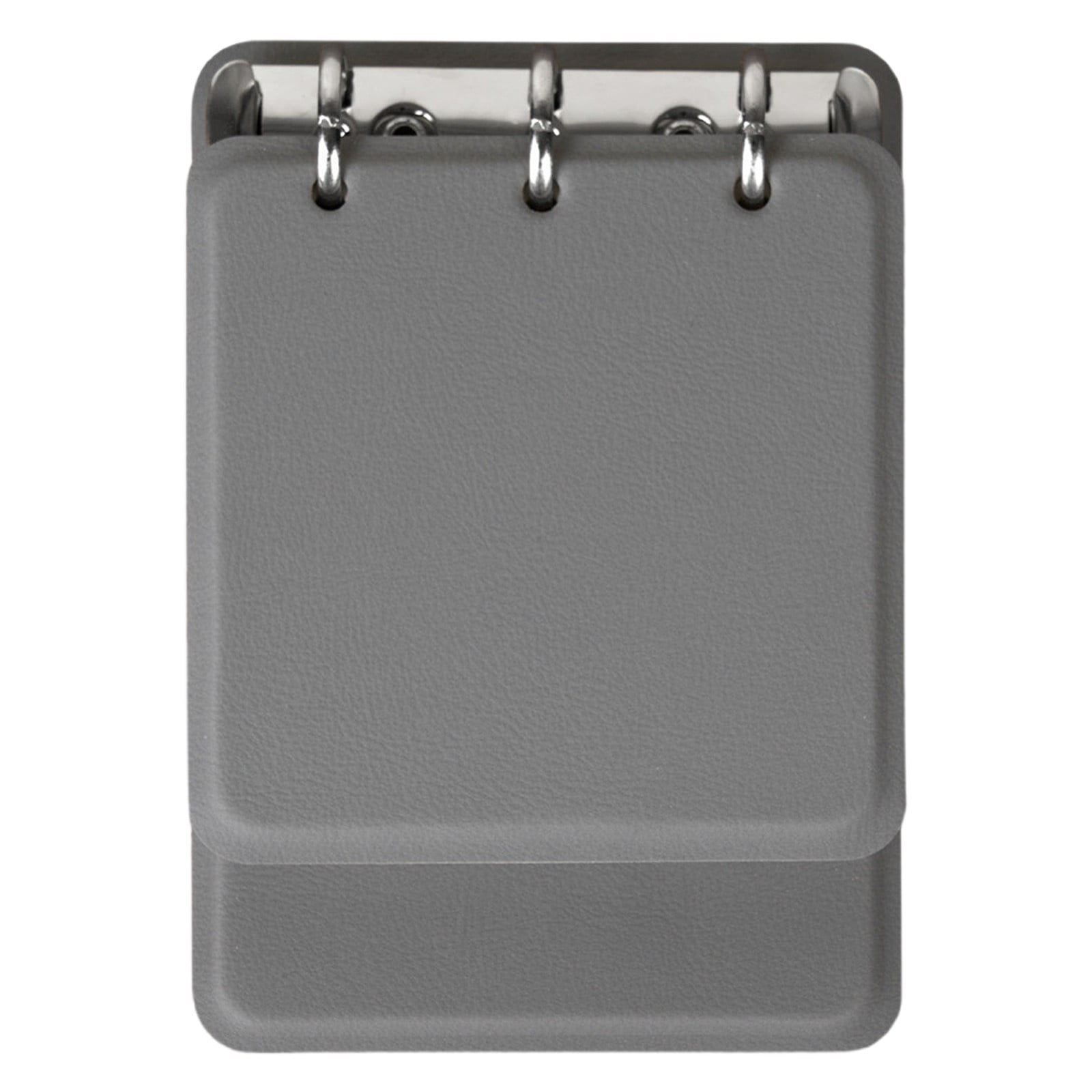 Pocket Size 3-Ring Binder Notebook,3.86X5.5" Mini Loose-Leaf Refillable Journal, Portable A7 Binder Planner, Compact Detachable Ring Notebook for On-the-Go Notes