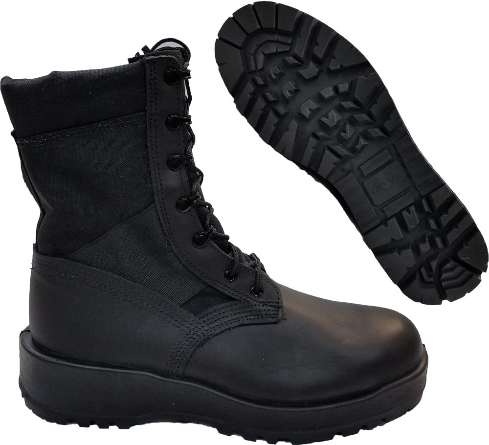US Military Wellco Hot Weather Combat Men's Entry Boot Black Sizes 