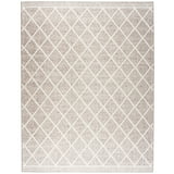 ReaLife Rugs Machine Washable Printed Tessa Modern Distressed Trellis ...