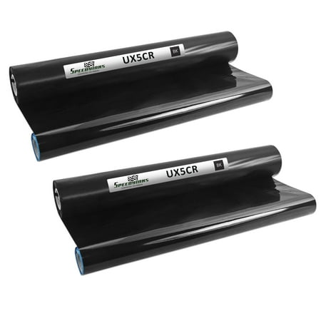Ux 15cr Fax - Speedy Inks - Two 2PK Sharp UX-5CR Thermal Compatible Fax Ribbon Refill Rolls 4 Rolls Total