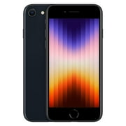 Restored Apple iPhone SE (3rd Generation) - Fully Unlocked - 64 GB Midnight (Refurbished)