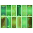 thumbnail image 1 of Ahgly Company Machine Washable Indoor Rectangle Transitional Dark Lime Green Area Rugs, 2' x 3', 1 of 7