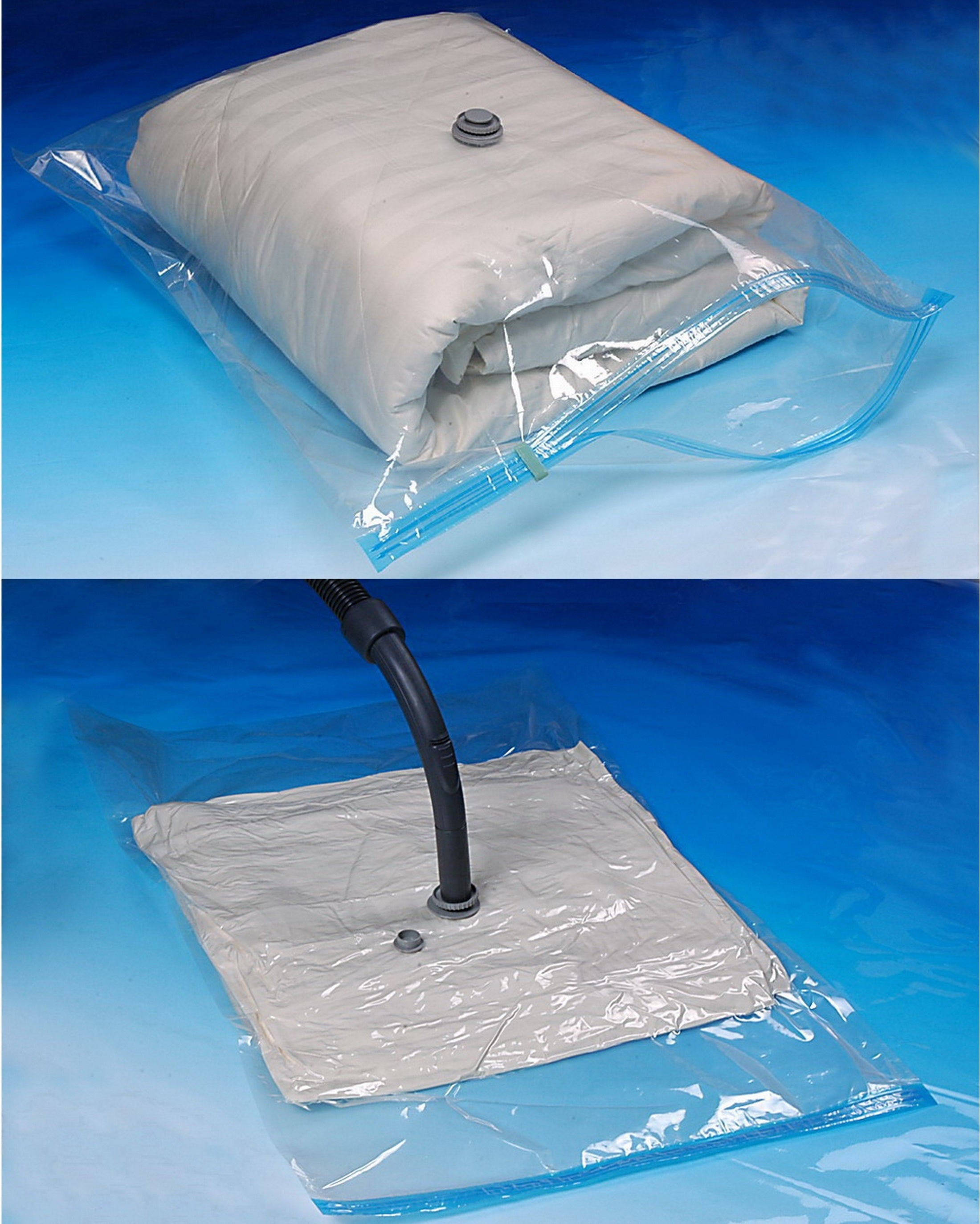 QQbed Closet Organizer Vacuum Seal Storage Bags, 50 Count