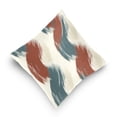 thumbnail image 5 of Modern Abstract Pattern 18x18 Inch Plush Velvet Pillowcase Double Sided Print, Hidden Zipper, 5 of 7