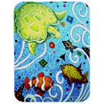 thumbnail image 1 of Carolines Treasures PJC1043LCB Tortue à Temps Planche à Découper en Verre-Grande, 1 of 1