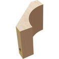 thumbnail image 6 of Ekena Millwork 5"W x 6"D x 6"H Westlake Rough Cedar Woodgrain TimberThane Knee Brace, Primed, 6 of 6