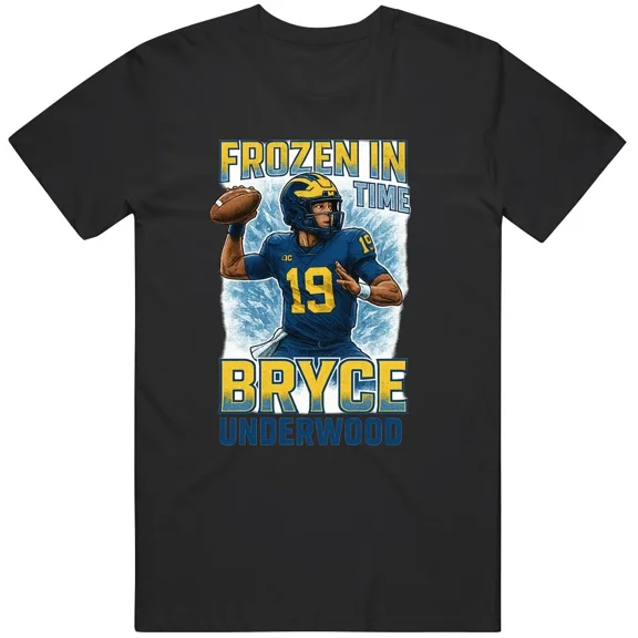 ZENUA Bryce Underwood – Frozen In Time T Shirt Hot Trending Shirt/Sweatshirt/Hoodie